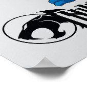 ThunderCats | Panthro-Zeichen Grafik Poster (Ecke)