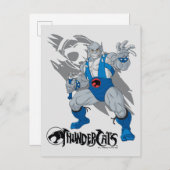 ThunderCats | Panthro-Zeichen Grafik Postkarte (Vorne/Hinten)