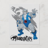 ThunderCats | Panthro-Zeichen Grafik Postkarte (Vorderseite)