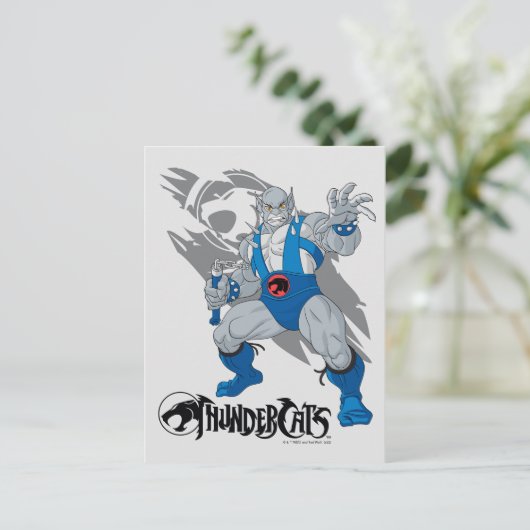 ThunderCats | Panthro-Zeichen Grafik Postkarte (Stehend Vorderseite)