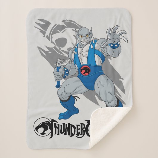 ThunderCats | Panthro-Zeichen Grafik Sherpadecke (Vorderseite)