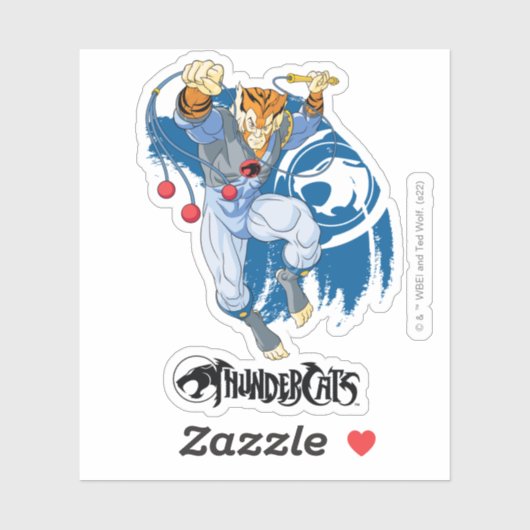 ThunderCats | Tygra-Zeichen Grafik Aufkleber (Blatt)