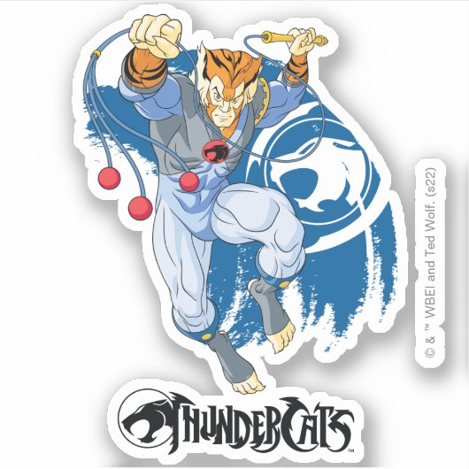 ThunderCats | Tygra-Zeichen Grafik Aufkleber (Vorderseite)