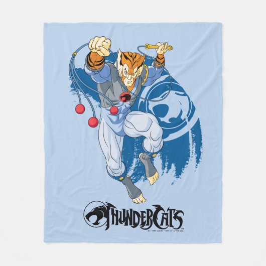 ThunderCats | Tygra-Zeichen Grafik Fleecedecke (Vorderseite)