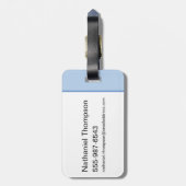 ThunderCats | Tygra-Zeichen Grafik Gepäckanhänger (Rückseite vertikal)