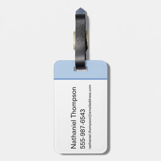 ThunderCats | Tygra-Zeichen Grafik Gepäckanhänger (Rückseite vertikal)