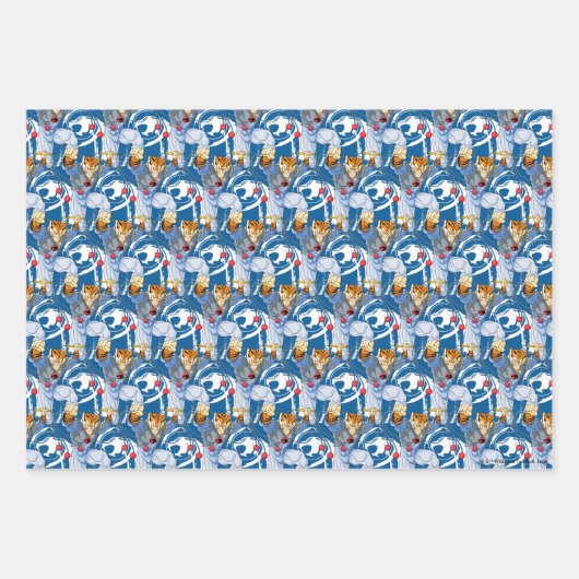 ThunderCats | Tygra-Zeichen Grafik Geschenkpapier Set (Vorderseite 3)