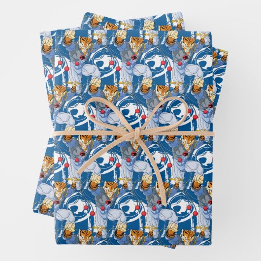 ThunderCats | Tygra-Zeichen Grafik Geschenkpapier Set (Beispiel)