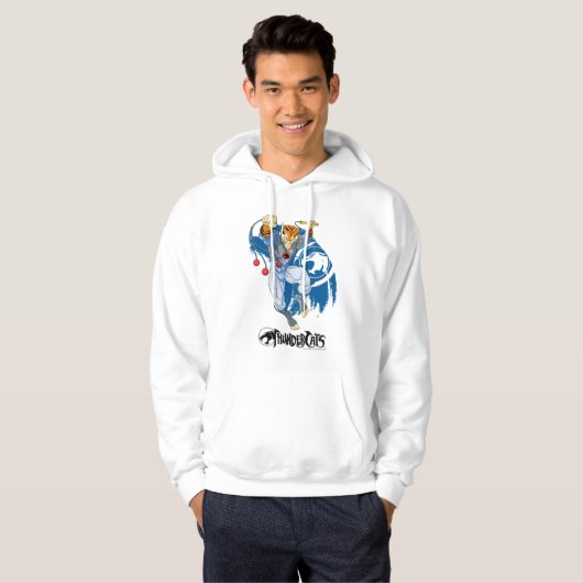 ThunderCats | Tygra-Zeichen Grafik Hoodie (Vorne ganz)