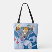 ThunderCats | Tygra-Zeichen Grafik Tasche (Rückseite)