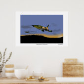 Thunderchef Sunrise Vietnam 1967 Poster (Küche)