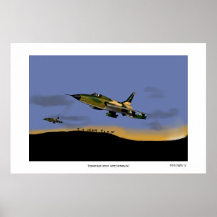 Thunderchef Sunrise Vietnam 1967 Poster