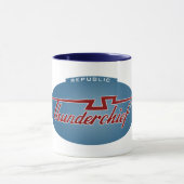 Thunderchief Emblem-Kaffee-Tasse Tasse (Zentrum)