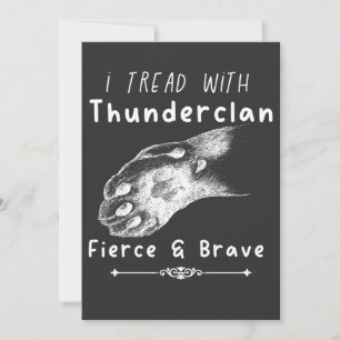 ThunderClan Pride-Krieger Katzen lieben Einladung