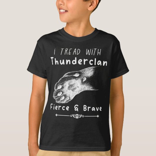 ThunderClan Pride-Krieger Katzen lieben T-Shirt (Vorderseite)