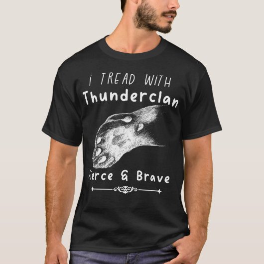 ThunderClan Pride-Krieger Katzen lieben T-Shirt (Vorderseite)
