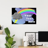 Thundercloud Rainbow Poster (Heimbüro)