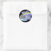 Thunderclow Rainbow Runder Aufkleber (Tasche)