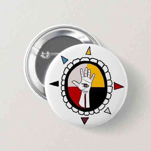 Thunderers Hand Button (Vorne & Hinten)