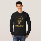 Thunderface Zaps Electric Avenue Rock Comic T-Shirt (Vorne ganz)