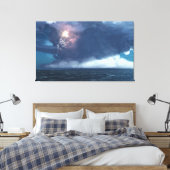 Thunderhead Leinwanddruck (Insitu (Schlafzimmer))