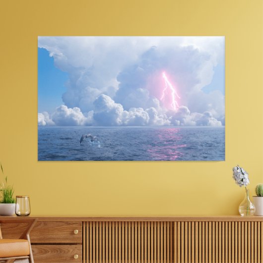 Thunderhead Leinwanddruck (Insitu (Wohnzimmer))