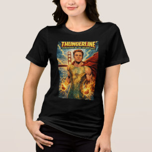 Thunderline Wächter des Goldenen Tors Tri-Blend Shirt