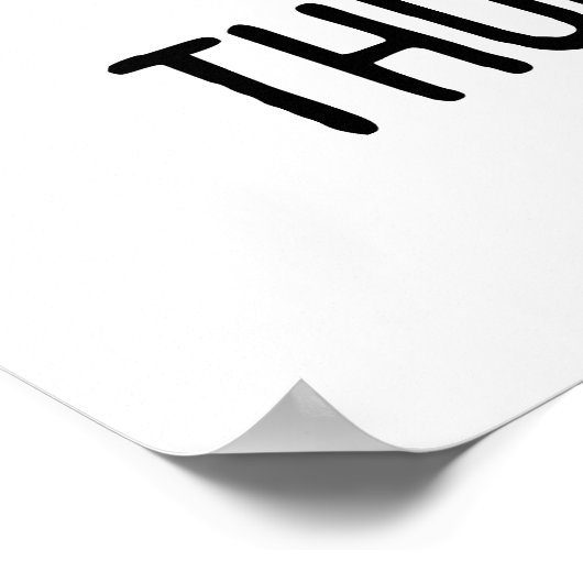 Thunderpants Funny Cloud Underwear Pub Poster (Ecke)