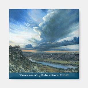 "Thunderstorm" Magnet