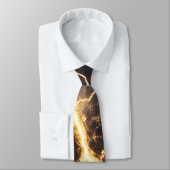 Thunderstorm Tie/Krawatte mit Blitzd Krawatte (Gebunden)