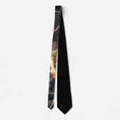 Thunderstorm Tie/Krawatte mit Blitzd Krawatte (Rückseite)