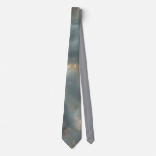 Thunderstorm Tie/Krawatte mit Blitzd Krawatte