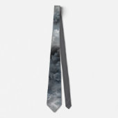 Thunderstorm Tie/Krawatte mit Blitzd Krawatte (Vorderseite)