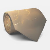 Thunderstorm Tie/Krawatte mit Blitzd Krawatte (Gerollt)