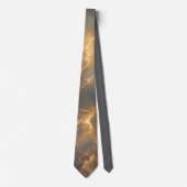 Thunderstorm Tie/Krawatte mit Blitzd Krawatte (Vorderseite)