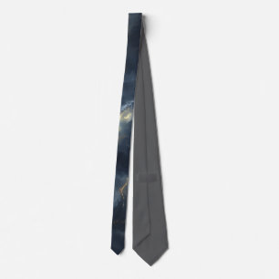 Thunderstorm Tie/Krawatte mit Blitzd Krawatte