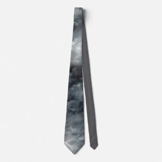 Thunderstorm Tie/Krawatte mit Blitzd Krawatte