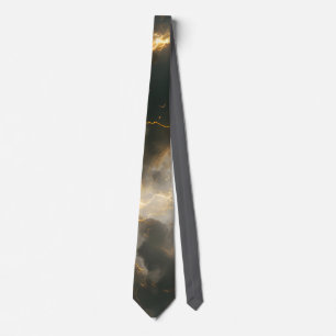 Thunderstorm Tie/Krawatte mit Blitzd Krawatte