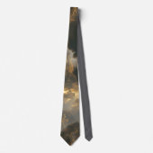 Thunderstorm Tie/Krawatte mit Blitzd Krawatte (Vorderseite)