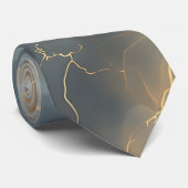 Thunderstorm Tie/Krawatte mit Blitzd Krawatte (Gerollt)
