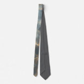 Thunderstorm Tie/Krawatte mit Blitzd Krawatte (Rückseite)