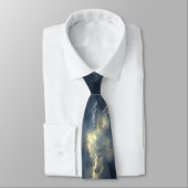 Thunderstorm Tie/Krawatte mit Blitzd Krawatte (Gebunden)