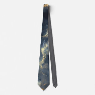 Thunderstorm Tie/Krawatte mit Blitzd Krawatte