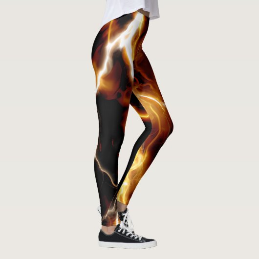 Thunderstreik Glow Yoga Leggings (Rechts)