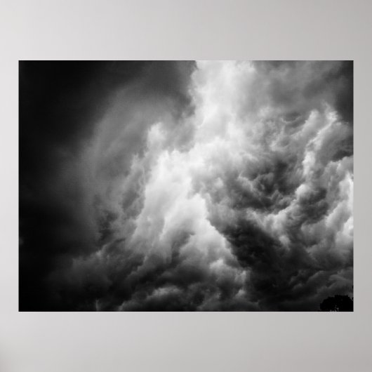 Thunderwolken Poster (Vorne)