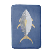 Thunfisch Badematte (Vorderseite Vertikal)