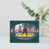 Thunfisch der Erde Postkarte (Stehend Vorderseite)