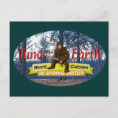 Thunfisch der Erde Postkarte (Vorderseite)