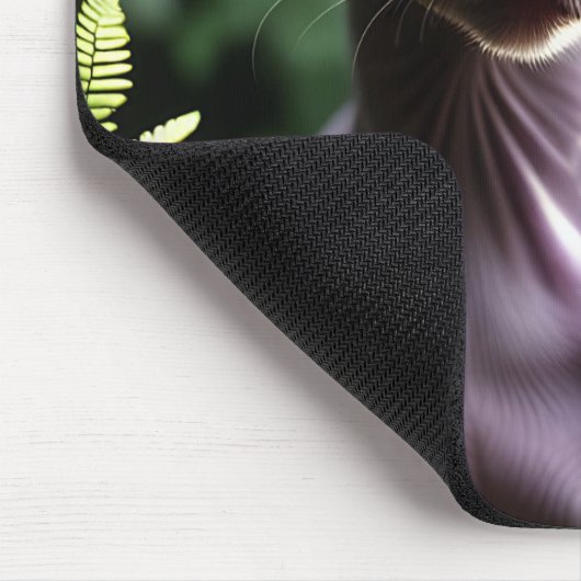 Thunfisch Die haarlose Sphynxkatze, Mousepad (Ecke)