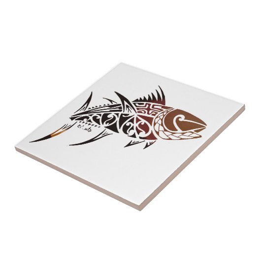 Thunfisch Fliese (Seite)